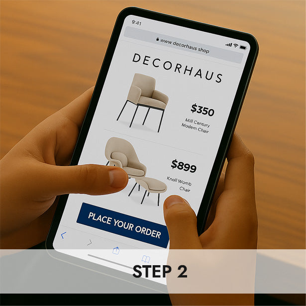 Purchase the furniture you need